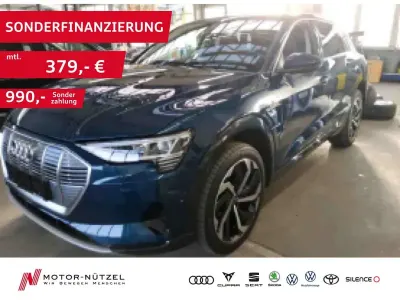 Usata Audi e-tron Advanced Plus 300 kW (408 CV) 2022 Blu SUV