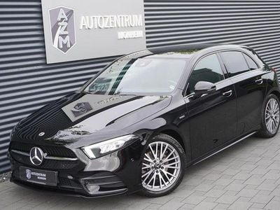 Gebraucht Mercedes A200 AMG line 163 PS (119 kW) 2022 Nachtschwarz Limousine