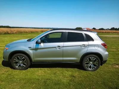 Gebraucht Mitsubishi ASX Plus 117 PS (86 kW) 2018 Silber SUV