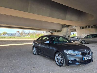 Begagnad BMW 220 M Sport 184 HK (135 kW) 2014 Grå Sportkupé