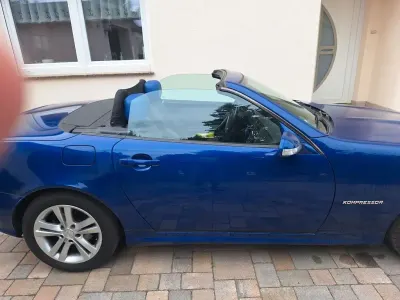 Gebraucht Mercedes SLK200 163 PS (119 kW) 2003 Blau Cabrio