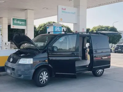 Gebraucht VW Transporter 174 PS (127 kW) 2007 Schwarz Van