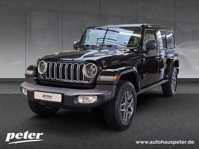 Schwarz Neu 2025 Jeep Wrangler Sahara SUV | 62.990 € (Fairer Preis)