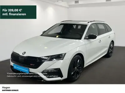 Gebraucht Skoda Octavia RS 200 PS (147 kW) 2024 Weiss Kombi