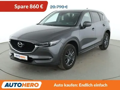 Gebraucht Mazda CX-5 Exclusive-Line 165 PS (121 kW) 2020 Grau SUV