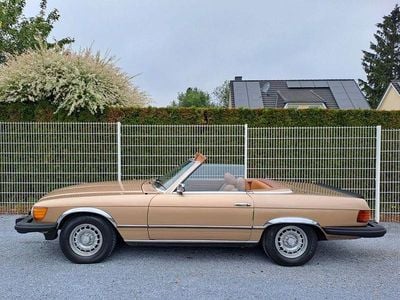Gebraucht Mercedes SL450 193 PS (141 kW) 1974 Gold Cabrio