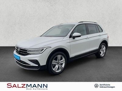 Orixweiß perlmutteffekt Gebraucht 2023 VW Tiguan Life SUV | 32.480 € (Etwas zu teuer)