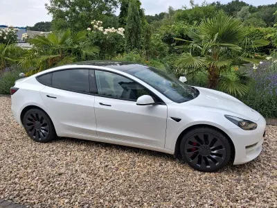 Gebraucht Tesla Model 3 Performance 377 kW (513 PS) 2022 Weiß Limousine