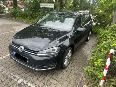 Gebraucht VW Golf VII Highline 150 PS (110 kW) 2015 Schwarz Kombi