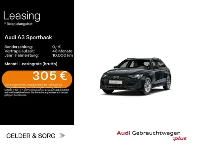 Gebraucht Audi A3 Business 150 PS (110 kW) 2025 Manhattangrau metallic Limousine