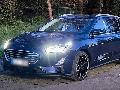 Second-hand Ford Focus Titanium 155 CP (114 kW) 2021 Albastru Break