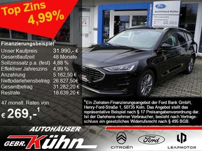 Neu Ford Focus Titanium X 155 PS (114 kW) 2025 Schwarz Limousine