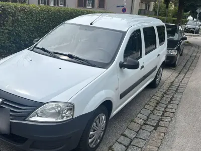 Gebraucht Dacia Logan MCV 84 PS (61 kW) 2011 Weiß Kombi