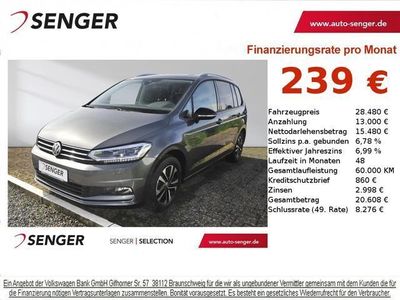 gebraucht VW Touran 2.0 TDI IQ-Drive DSG ACC AHK LED SHZ NAVI