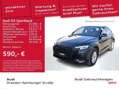 Gebraucht Audi Q5 Sportback Ambiente 265 PS (194 kW) 2022 Mythosschwarz metallic SUV