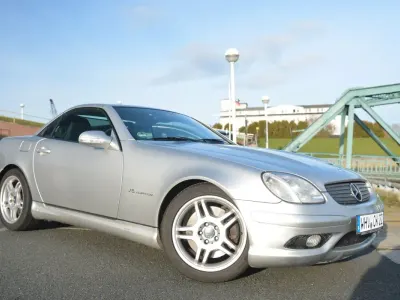 Gebraucht Mercedes SLK32 AMG AMG 354 PS (260 kW) 2001 Silber Cabrio
