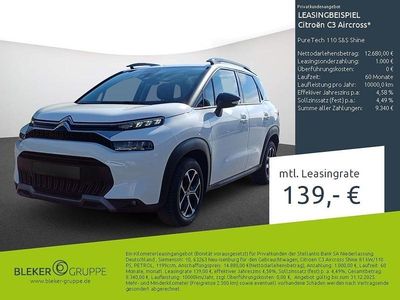 Usata Citroën C3 Aircross PureTech 110 CV (80 kW) 2023 Bianco SUV