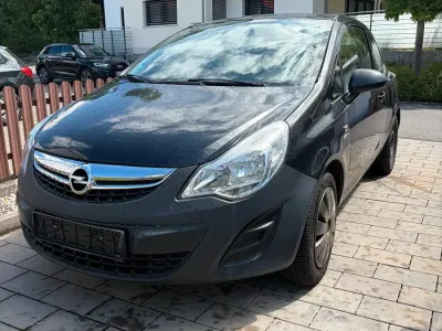 Gebraucht Opel Corsa 87 PS (63 kW) 2012 Schwarz Kleinwagen