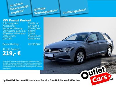 Gebraucht VW Passat Basis 150 PS (110 kW) 2023 Grau Kombi