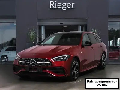 Gebraucht Mercedes C300e AMG 197 PS (144 kW) 2025 Rot Kombi