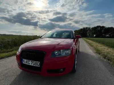 Gebraucht Audi A3 105 PS (77 kW) 2005 Rot Kleinwagen