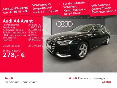 Usata Audi A4 Advanced Plus 163 CV (119 kW) 2023 Nero Station wagon