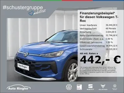 Gebraucht VW T-Roc 150 PS (110 kW) 2025 Celestial blue metallic (blau) SUV