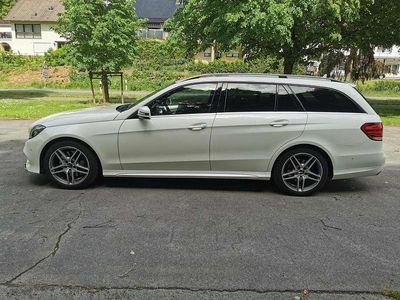 Usata Mercedes E350 Avantgarde 252 CV (185 kW) 2014 Bianco Station wagon