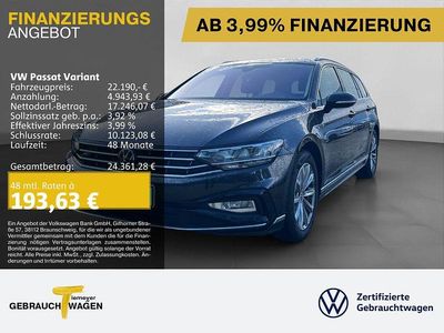 Gebraucht VW Passat Business 122 PS (89 kW) 2022 Grau Kombi