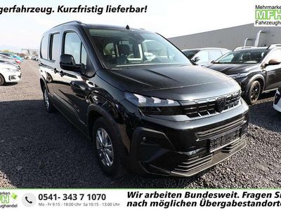 Neu Peugeot Rifter Allure 131 PS (96 kW) 2025 Perla nera schwarz me... Van / Kleinbus