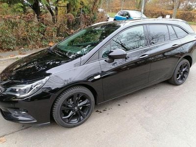 Gebraucht Opel Astra 110 PS (80 kW) 2017 Schwarz Kombi
