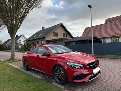 Usata Mercedes CLA45 AMG AMG 360 CV (264 kW) 2015 Rosso Berlina