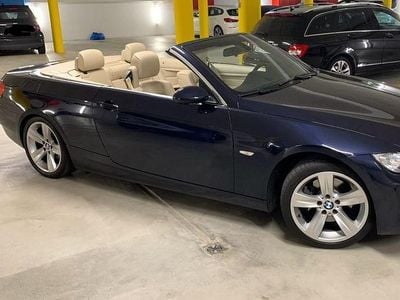 Gebraucht BMW 325 Cabriolet Sport Line 218 PS (160 kW) 2008 Blau Cabrio