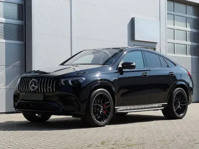 Neu Mercedes GLE63 AMG AMG 612 PS (450 kW) 2026 Schwarz Coupé