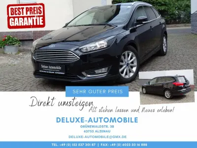 Gebraucht Ford Focus Titanium 120 PS (88 kW) 2017 Schwarz Limousine
