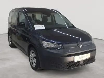 Gebraucht VW Caddy 122 PS (89 kW) 2021 Starlight blue metallic Van / Kleinbus