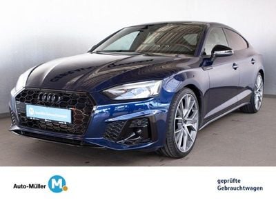 Gebraucht Audi A5 Sportback S-Line 204 PS (150 kW) 2023 Navarrablau metallic (metallic) Kleinwagen