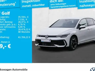 Neu VW Golf VIII R-line 150 PS (110 kW) 2026 Weiß Kombi