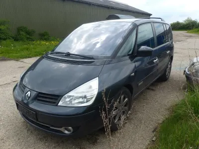 Gebraucht Renault Espace 150 PS (110 kW) 2011 Schwarz Van / Kleinbus