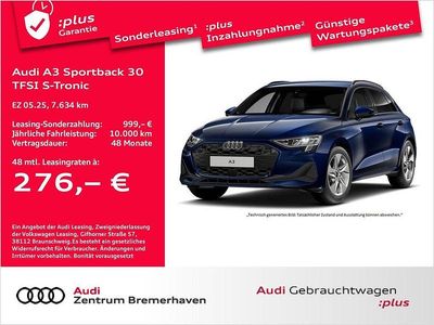 Gebraucht Audi A3 Ambiente 116 PS (85 kW) 2025 Navarrablau metallic Limousine