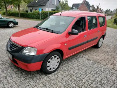 Używany Dacia Logan MCV 86 KM (63 kW) 2008 Czerwony Kombi