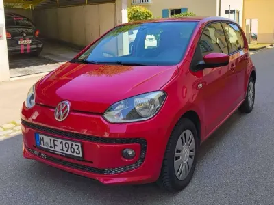 Gebraucht VW up! move up! 75 PS (55 kW) 2012 Rot Kleinwagen