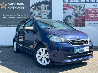 Gebraucht Skoda Citigo 60 PS (44 kW) 2015 Dark saphire (metallic) Kleinwagen