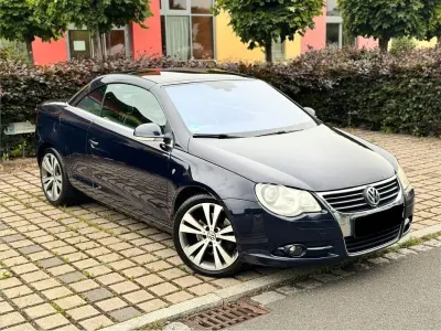 Gebraucht VW Eos Individual 140 PS (102 kW) 2009 Blau Cabrio