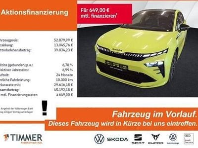 Gebraucht Skoda Enyaq iV RS 250 kW (340 PS) 2025 Mambagrün SUV