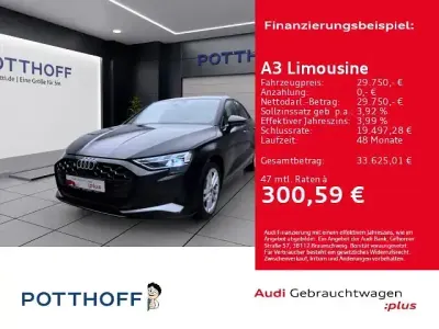 Gebraucht Audi A3 Advanced 150 PS (110 kW) 2025 Mythosschwarz metallic Limousine