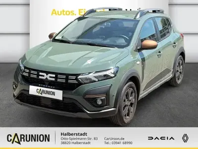 Gebraucht Dacia Sandero Extreme 110 PS (80 kW) 2024 Safarigrüngrau (grau) Kleinwagen