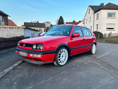 Brugt VW Golf III GTI 75 HK (55 kW) 1997 Rød Sedan