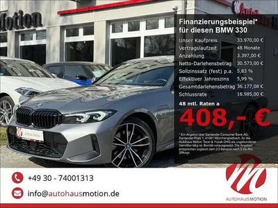 Brugt BMW 330e M Sport 292 HK (214 kW) 2022 Grå Sedan