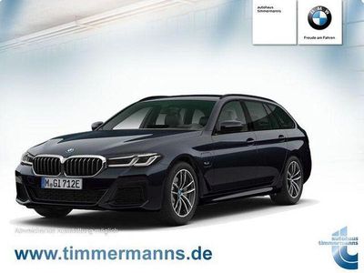 Gebraucht BMW 530e Sport Line 292 PS (214 kW) 2022 M carbonschwarz (metallic) Kombi
